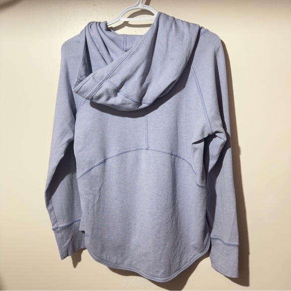 Lululemon Time Out Hoodie Heathered Deep Indigo Women Size 8? - Picture 9 of 11